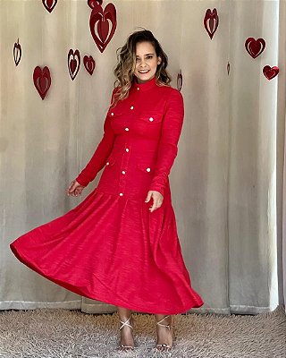 Vestido Nicole midi