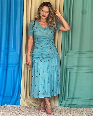 Vestido Lolla bordado