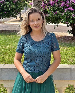 Blusa Laura verde