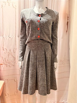 Conjunto tricot veste P