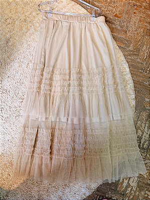 saia de tule veste G