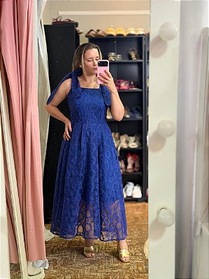 vestido de renda veste ate M