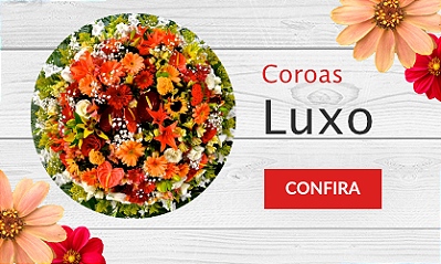 Mini Banner RJ Coroa de Flores - Coroas Luxo