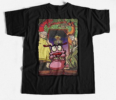 Camiseta Coragem o cão covarde