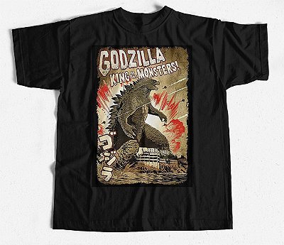 Camiseta godzilla