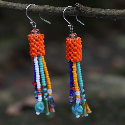 Brinco Origens laranja