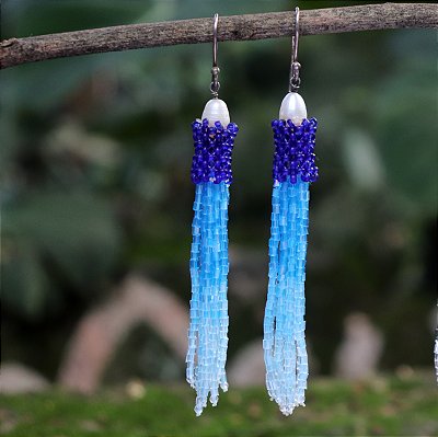 Brinco Chuveiro Azul claro