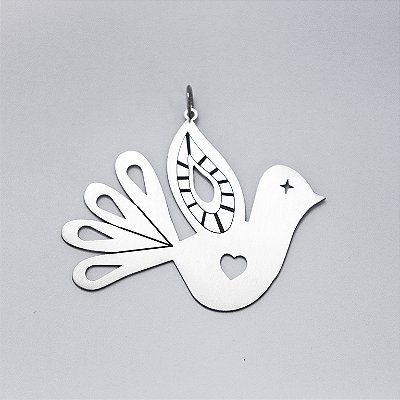 Pingente Pombinha em prata P