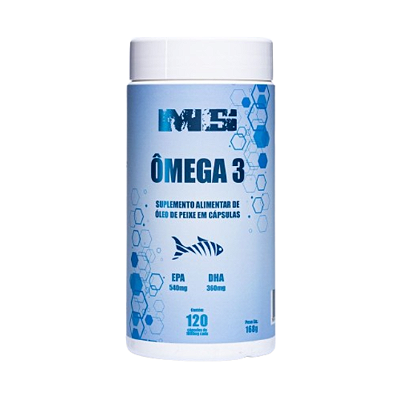 Omega 3 MS | Pote 120 Cápsulas
