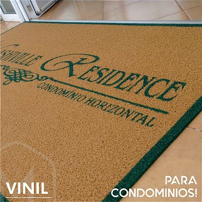 TAPETE PERSONALIZADO PARA CONDOMINIOS