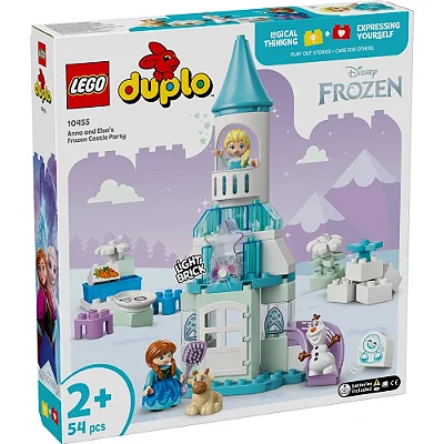 Lego Duplo - Festa do Castelo de Frozen de Anna e Elsa 10455