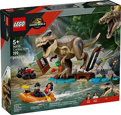 Lego Jurassic World - Fuga do Rio T-Rex 76975