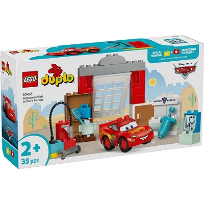 DUPLO - Visita de McQueen a Garagem do Doc 10456