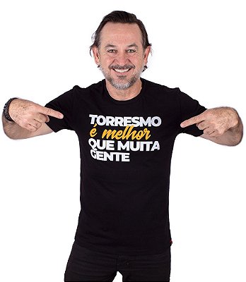 Camiseta Torresmo É Melhor Preta.