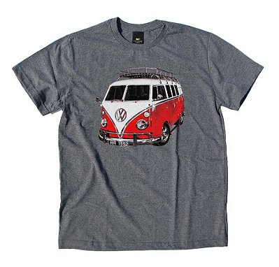 Camiseta Juvenil Kombi Grafite