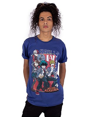 Camiseta My Hero Academy Azul Oficial