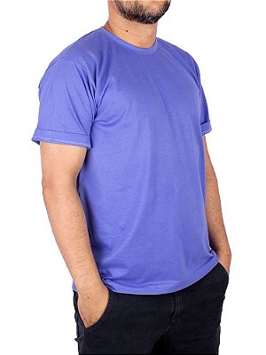 Camiseta Básica Azul Anil.