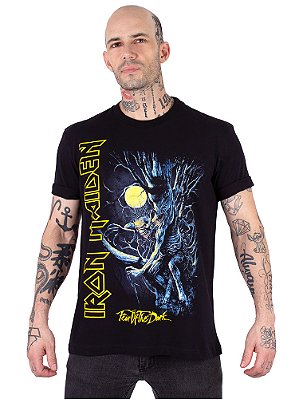 Camiseta Brasil Hexa Preta - Viva a Vida com Arte, Viva com Art Rock!