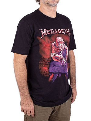 Camiseta Megadeth For Sale Oficial Preta