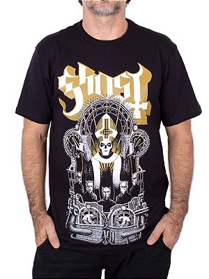 Camiseta Ghost Machine Preta Oficial