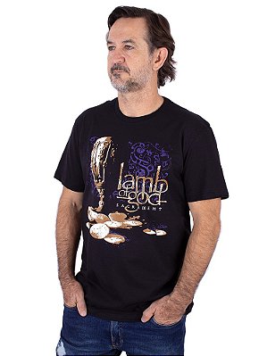 Camiseta Lamb Of God Preta Oficial