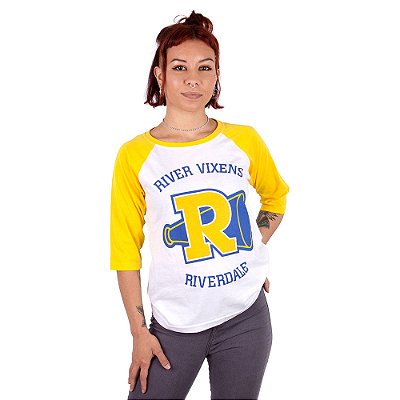 Camiseta Feminina Raglan Riverdale Vixens Oficial