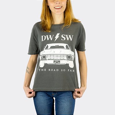 Camiseta Feminina Supernatural Dw Sw Estonada Oficial