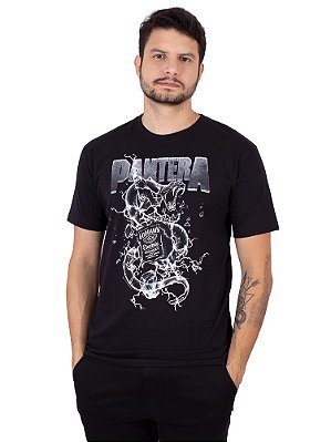 Camiseta Pantera Snake Preta Oficial