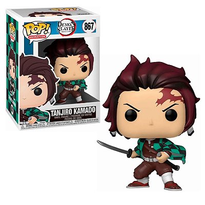 Funko Pop! Tanjiro Kamado Demon Slayer #867 Oficial