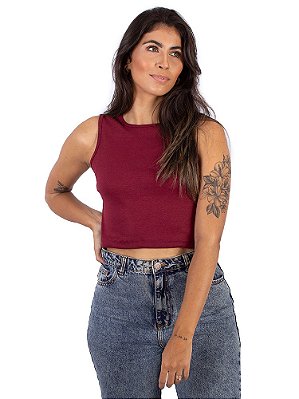 Blusa Básica Com Leve Transparência Cinza Mesclada