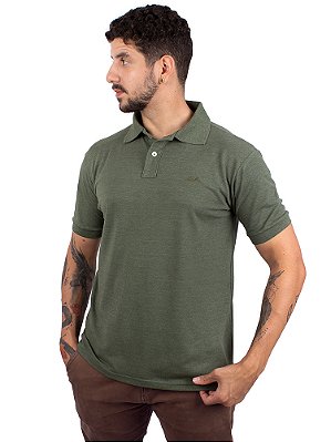 Camisa Polo Básica Verde