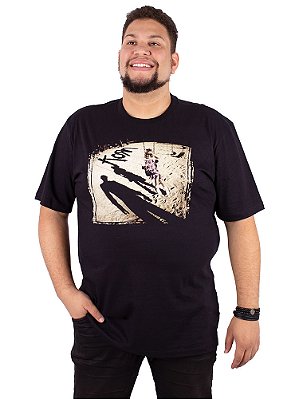 Camiseta Plus Size Korn Self Titled Preta - Oficial