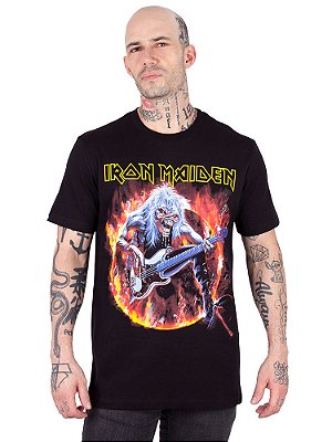 Camiseta Iron Maiden A Real Live Dead One Preta - Oficial