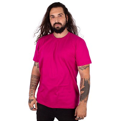 Camiseta Básica Rosa Pink.
