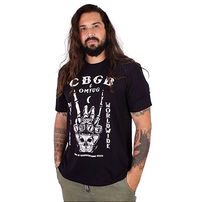 Camiseta CBGB Deadfly Preta - Oficial