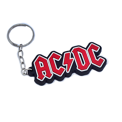 Chaveiro ACDC Emborrachado