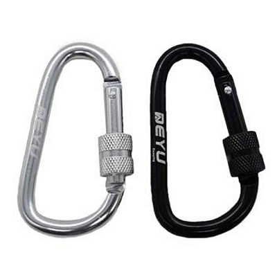 MOSQUETAO DE ALUMINIO DEYU 2PC