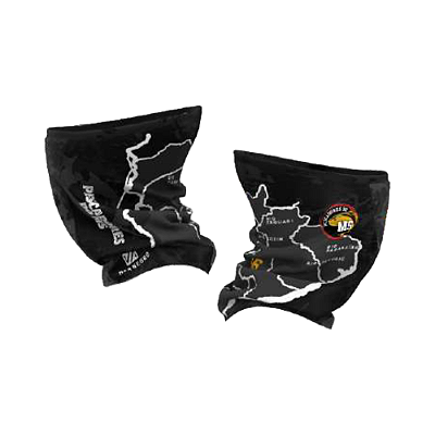 Bandana Masculina Pescadores do MS - MS Preta