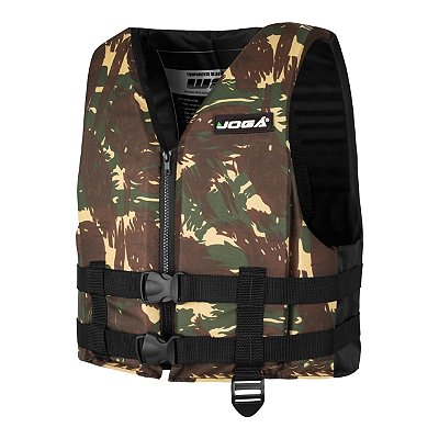 Colete Salva-Vidas Jogá eaf wave - camuflado