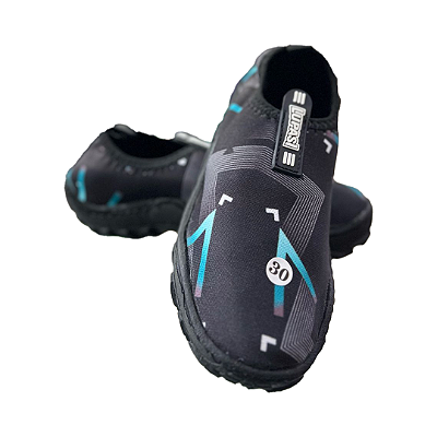 Tênis Híbrido infantil Lupasi preto e azul