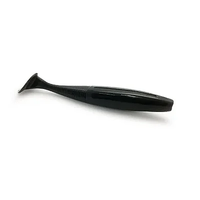 Isca Artificial Soft Monster 3x slow shad cor black C/03un 9 cm