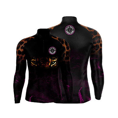 Camiseta Feminina Play pesca - onça