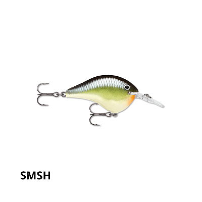 Isca artificial rapala dt series 10 - 10 cores