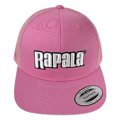 BONÉ RAPALA CLÁSSICO ROSA COM TELA