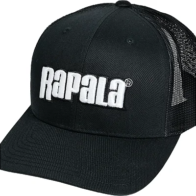 BONÉ RAPALA CLÁSSICO PRETO COM TELA