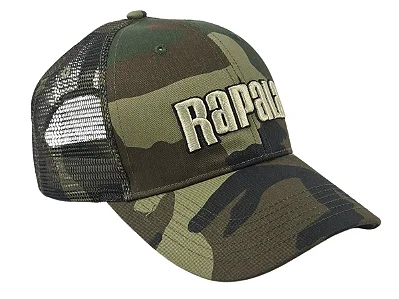 BONÉ RAPALA CAMUFLADO COM TELA