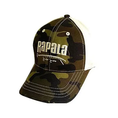BONÉ RAPALA LOGO VERDE CAMUFLADO