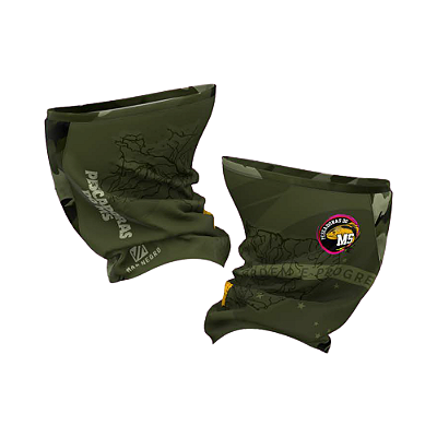 Bandana Feminina pescadores do ms – mapa brasil musgo