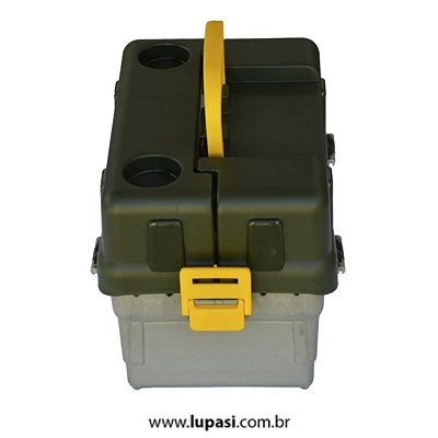 Caixa de pesca HI com 6 bandejas articuladas - P