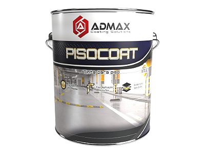 Tinta Monocomponente Alto Tráfego Pisocoat Admax - GL 3,6L